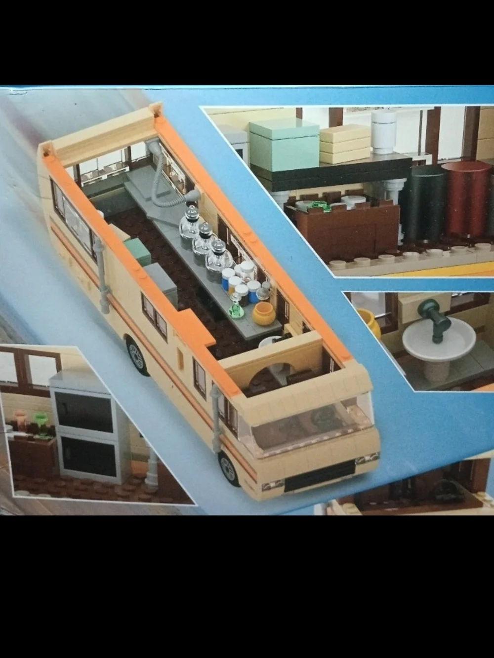 Breaking bad Crystal ship leggo like building blocks set